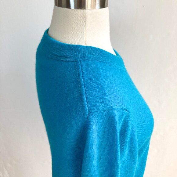 NWT ★: ARITZIA/TNA "Keely" Cashmere Sweater, Blue, S - Picture 4 of 13